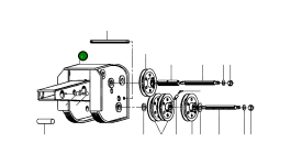 Сварная конструкция блока, головка 72 903 Komatsu