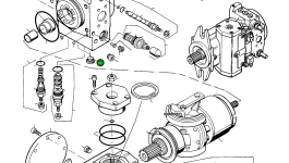 Пробка 4908989M1 Komatsu