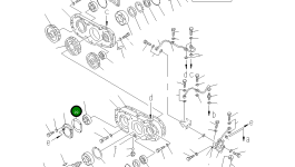 Прокладка 154-01-12431 Komatsu