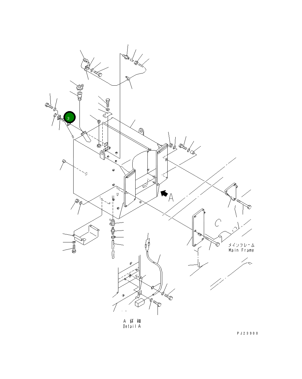 Прокладка 561-04-6AD60 Komatsu