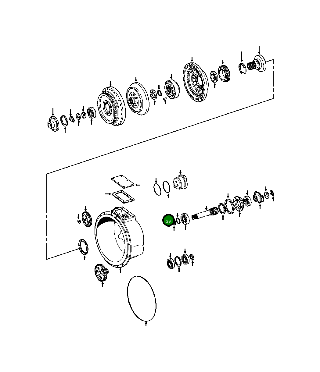 Проставка 889 615 C1 Komatsu