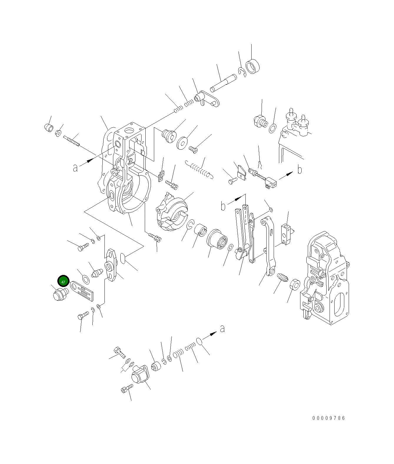 Пластина DK154620-89 Komatsu