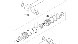 Поршень 4711-3N0-4050 Komatsu