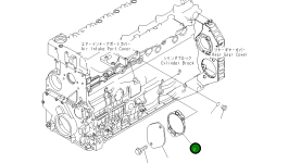 Прокладка 6751-21-1220 Komatsu