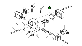 Прокладка 1438 706 H1 Komatsu