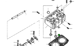 Седло клапана 2871016M1 Komatsu