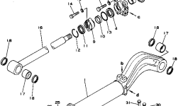 Поршень 242-63-32180 Komatsu