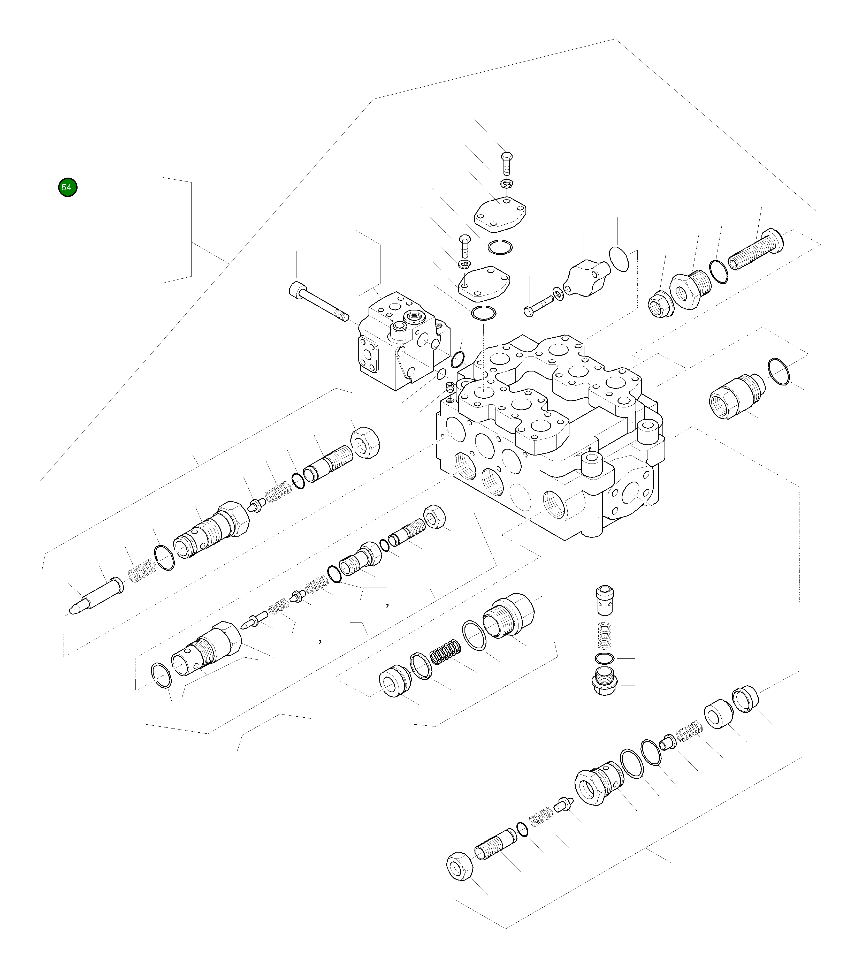 Поршень 709-90-HP002 Komatsu