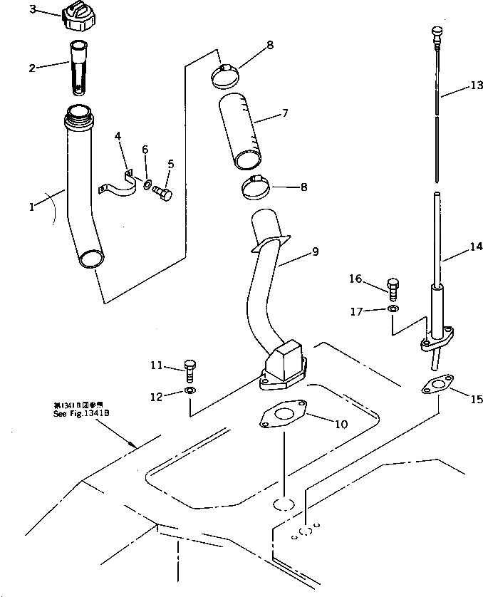 Шланг 196-49-21110 Komatsu