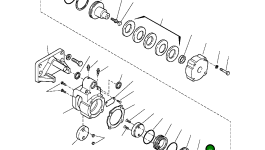 Поршень 1237 242 H1 Komatsu