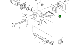 Прокладка 1440 347 H1 Komatsu