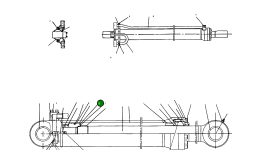Поршень 03A278-1 Komatsu