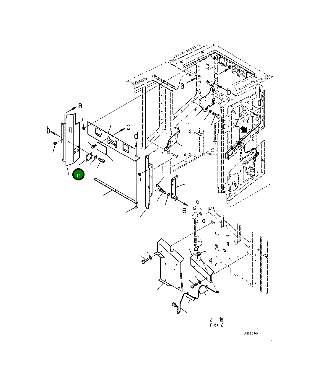 Пластина 4A2-53-12470 Komatsu
