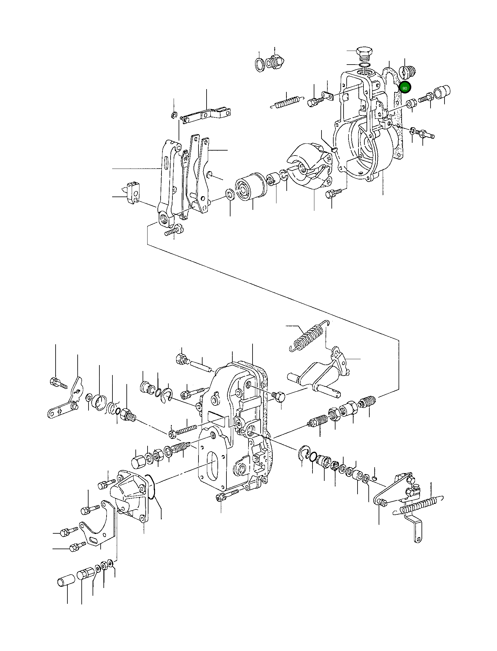 Прокладка YMX1543900000 Komatsu