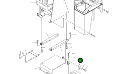 Пластина 423-S35-4570 Komatsu