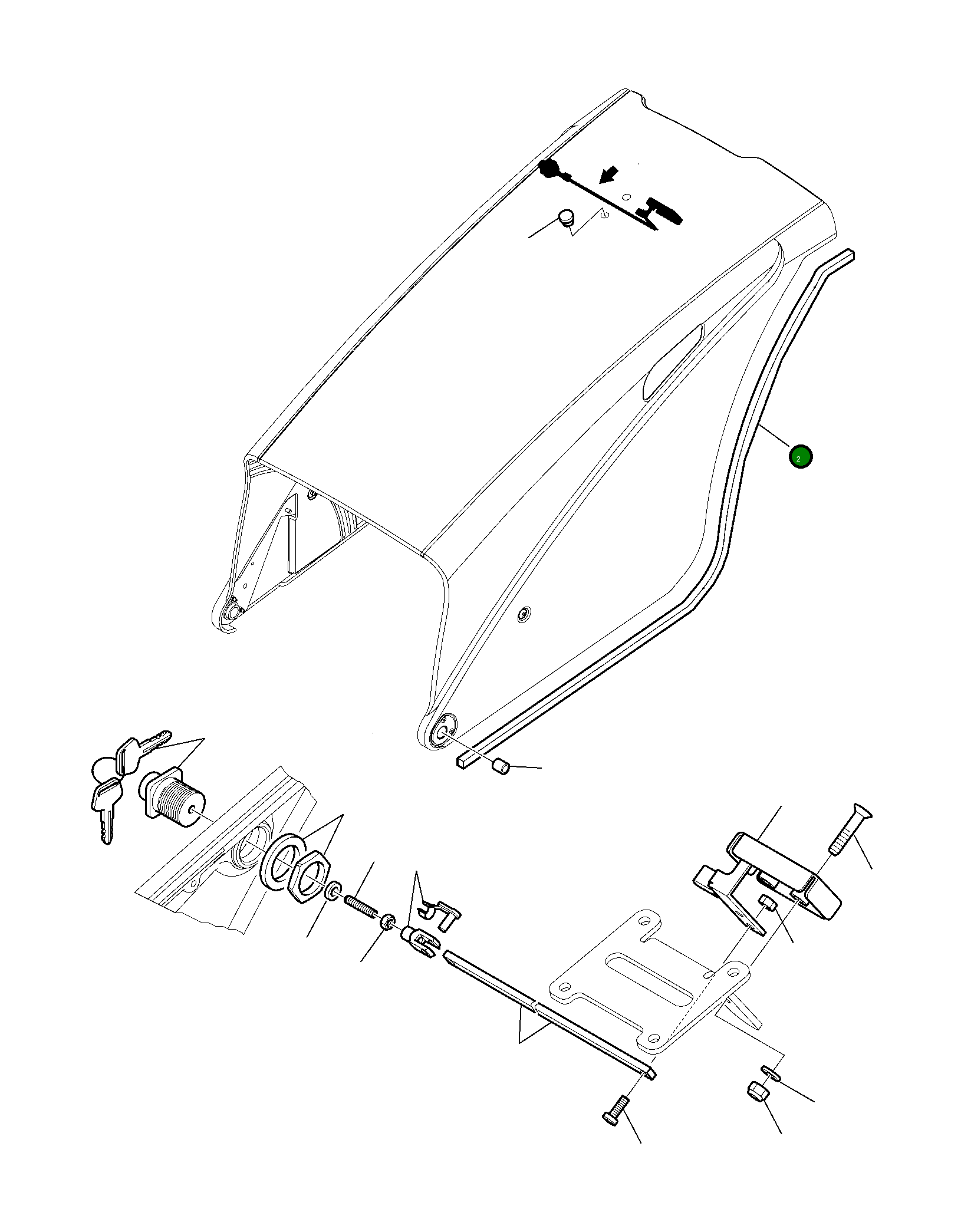 Прокладка 42N-56-15120 Komatsu