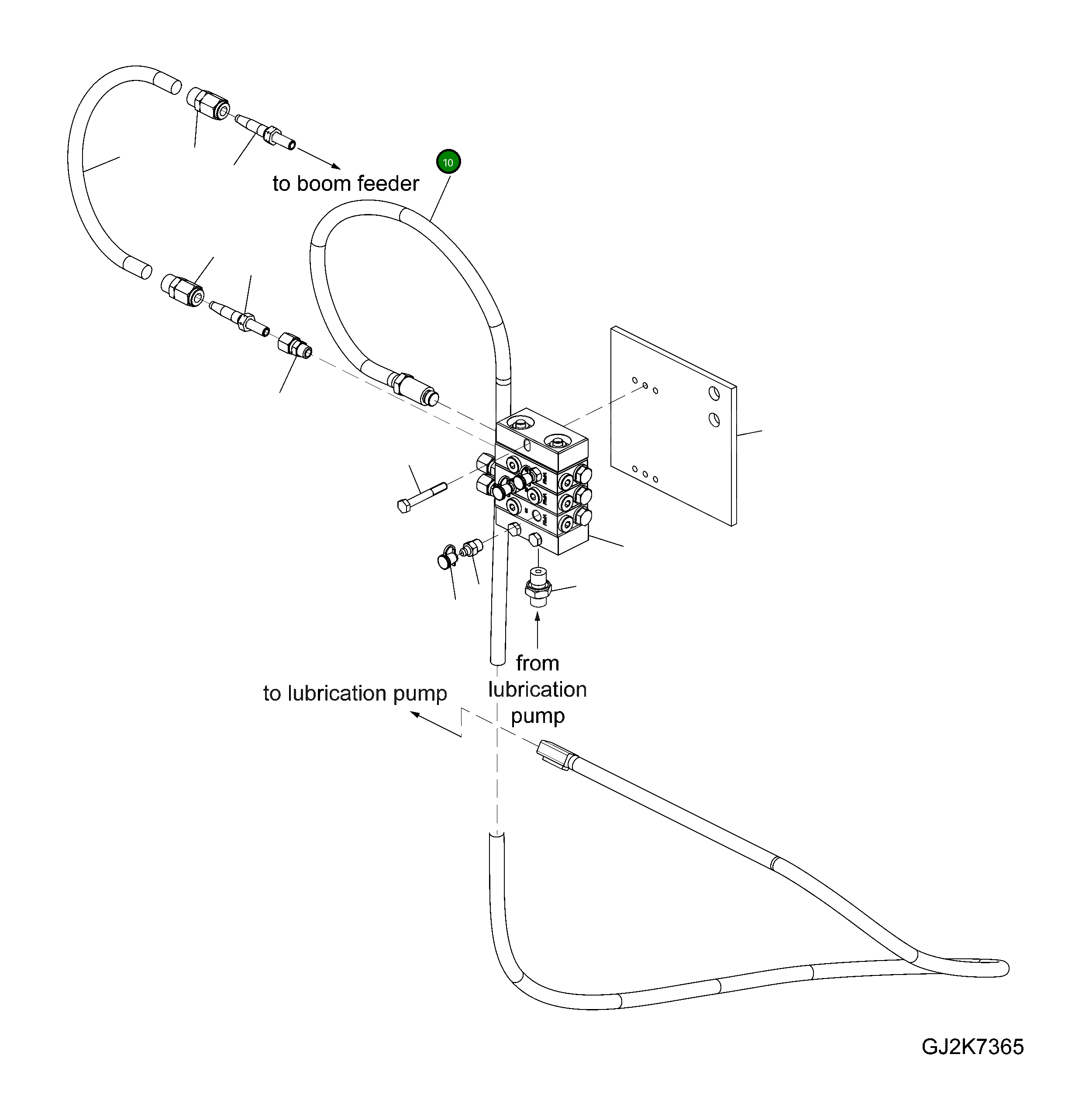Провод 20K-09-41110 Komatsu