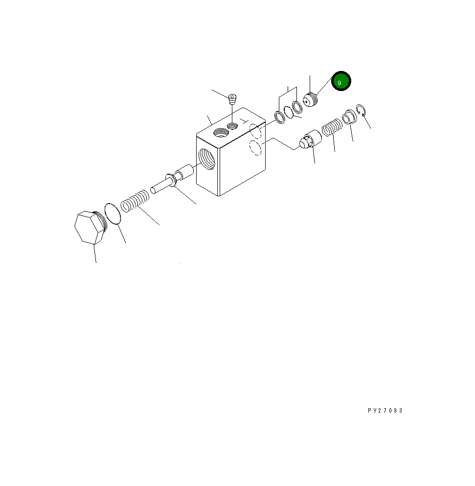 Провод UN601473060 Komatsu