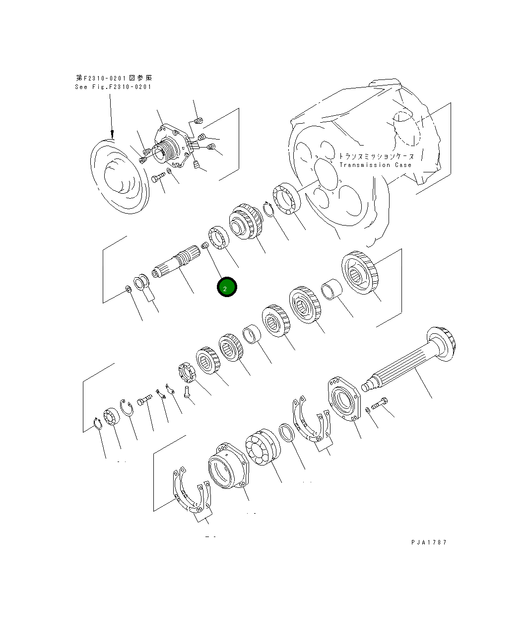 Пробка 20T-62-66430 Komatsu