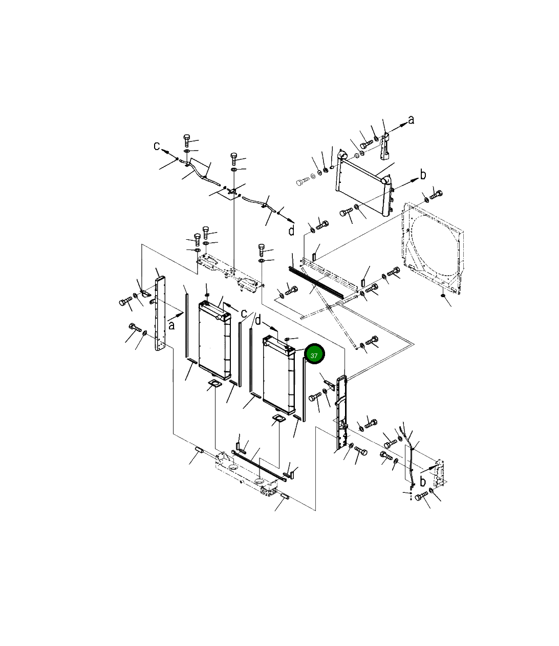 Сердечник 425-03-42210 Komatsu