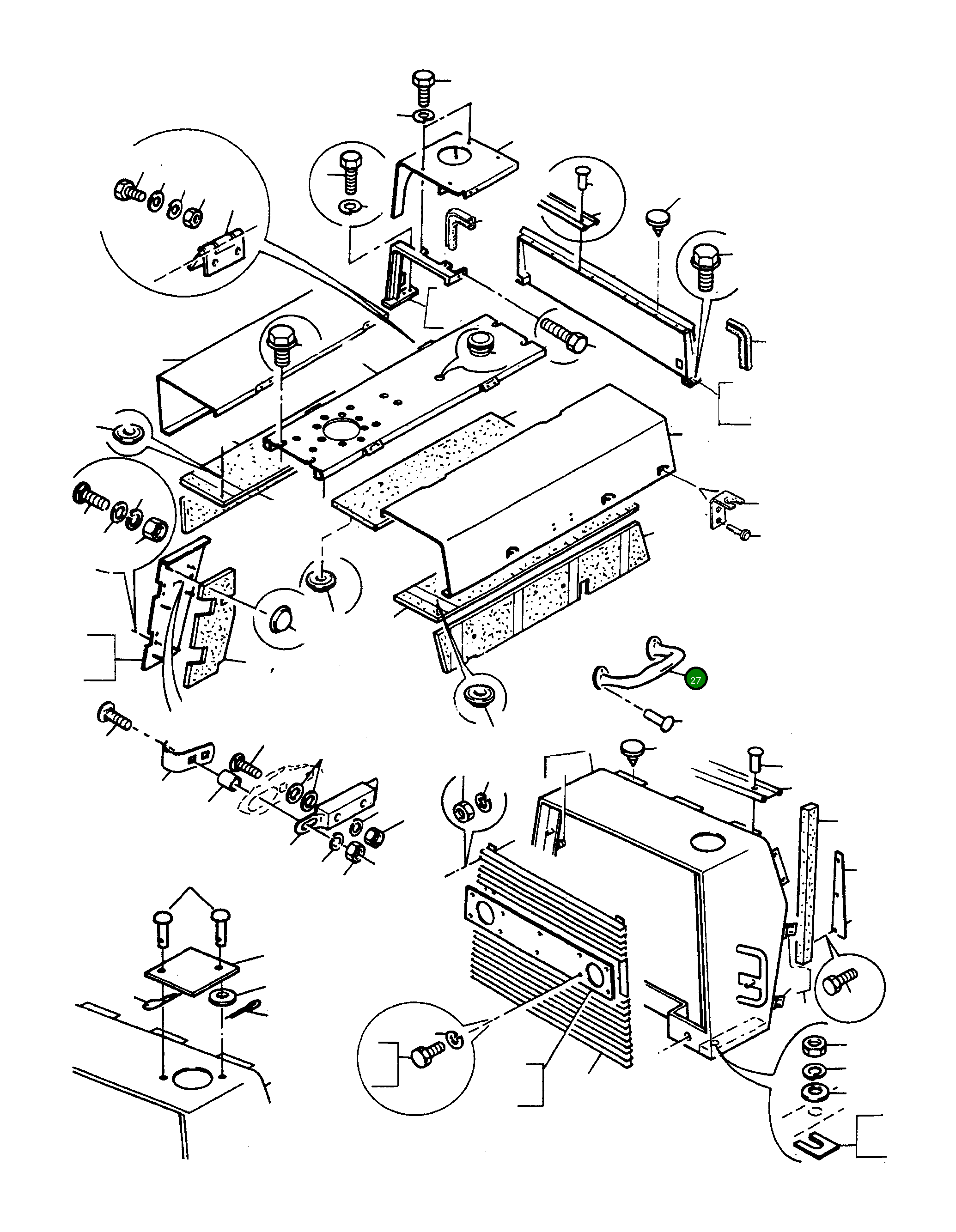 Рукоятка 2999879M1 Komatsu