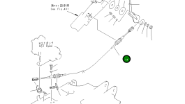 Провод 2692-2-38220 Komatsu