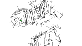 Проставка 423-FK-00140 Komatsu