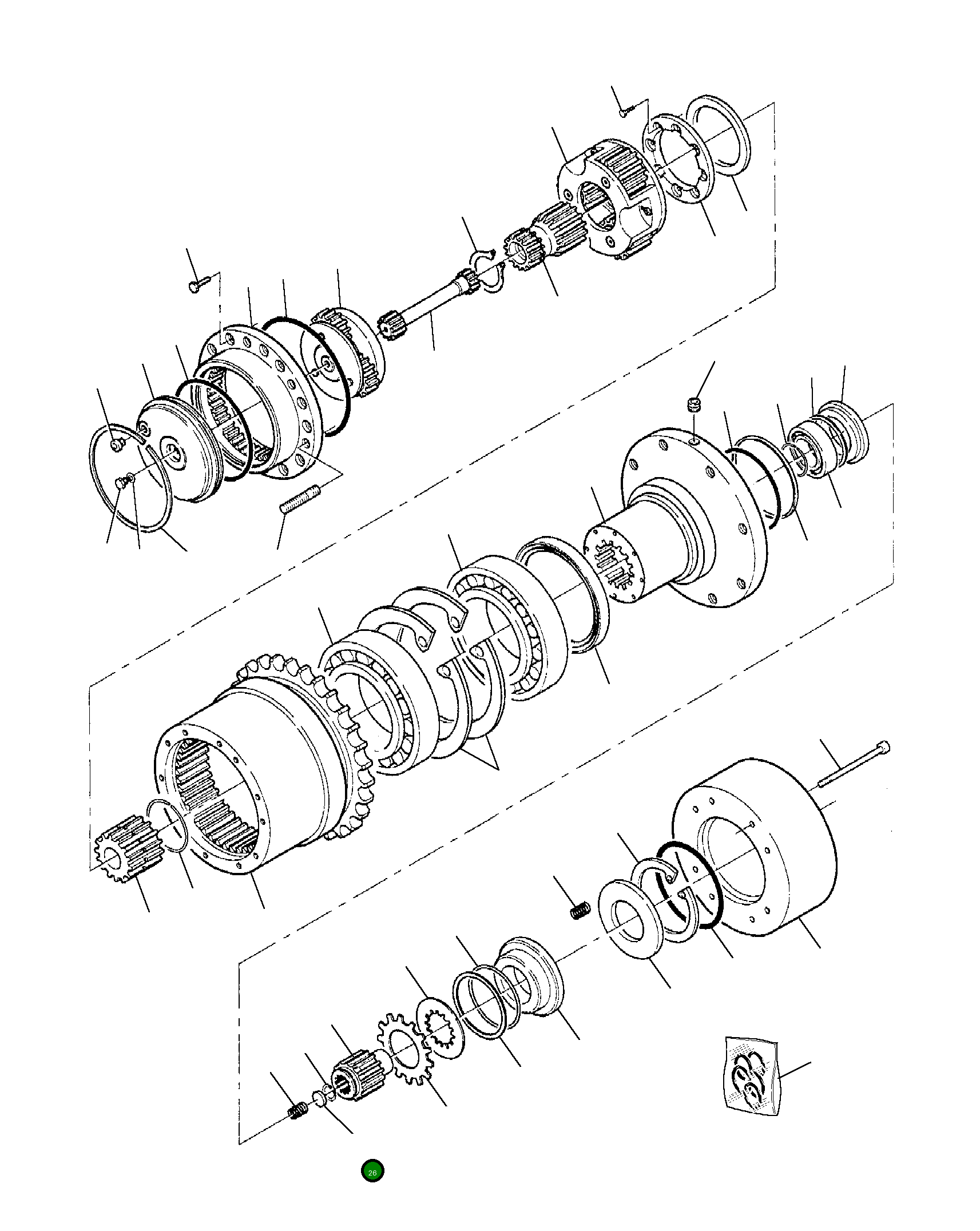 Проставка 843800077 Komatsu
