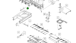 Рельс 441 457 40 Komatsu