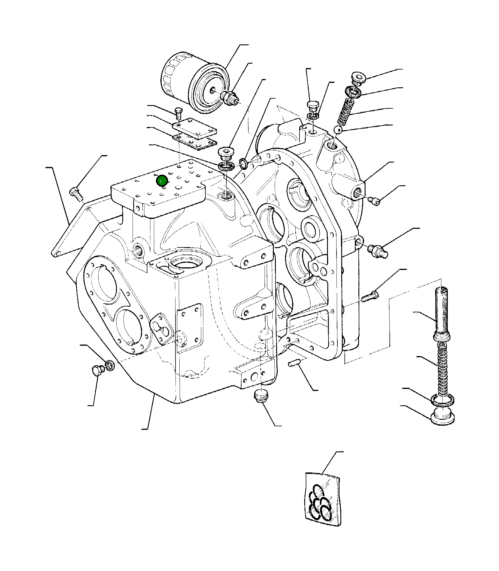 Прокладка MI3183913 Komatsu