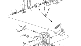 Прокладка YMX1543902000 Komatsu