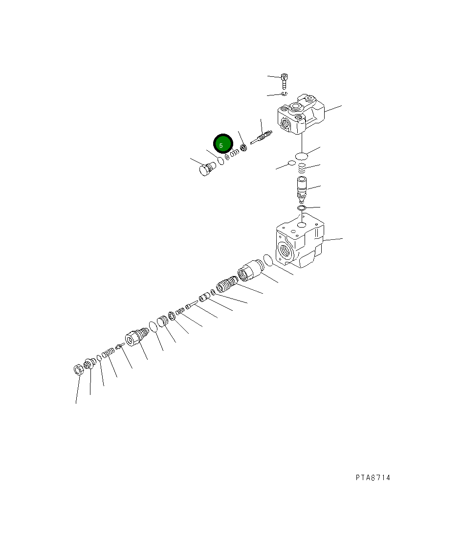 Проставка 702-21-31360 Komatsu