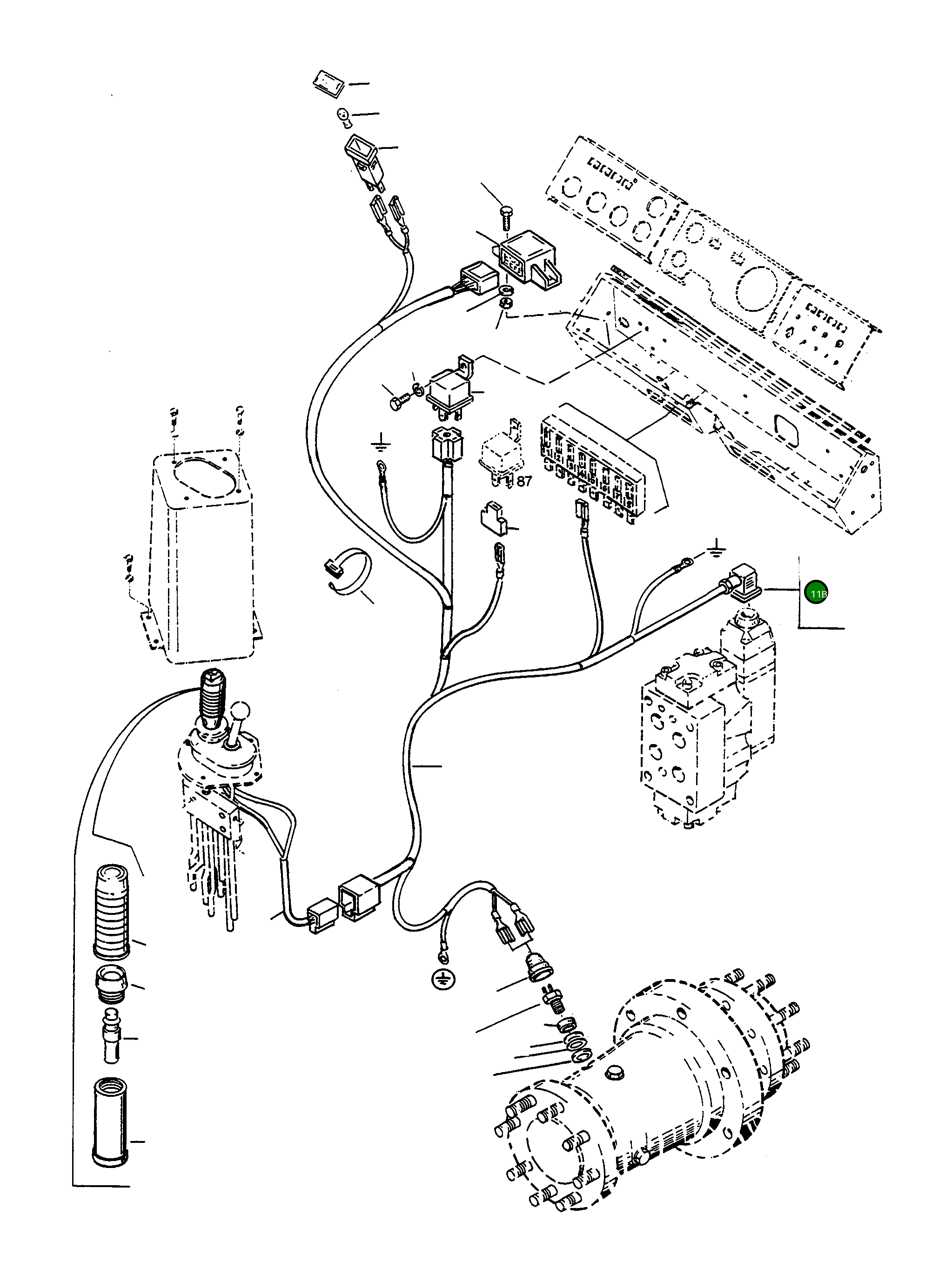 Прокладка 3252226M1 Komatsu
