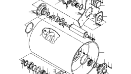 Прокладка 123 239 Komatsu