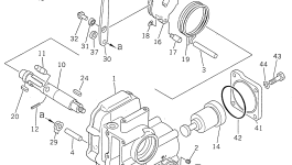 Поршень 702-12-12191 Komatsu