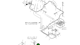 Провод 20E-06-K2181 Komatsu