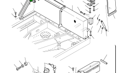 Прокладка 21D-54-11590 Komatsu