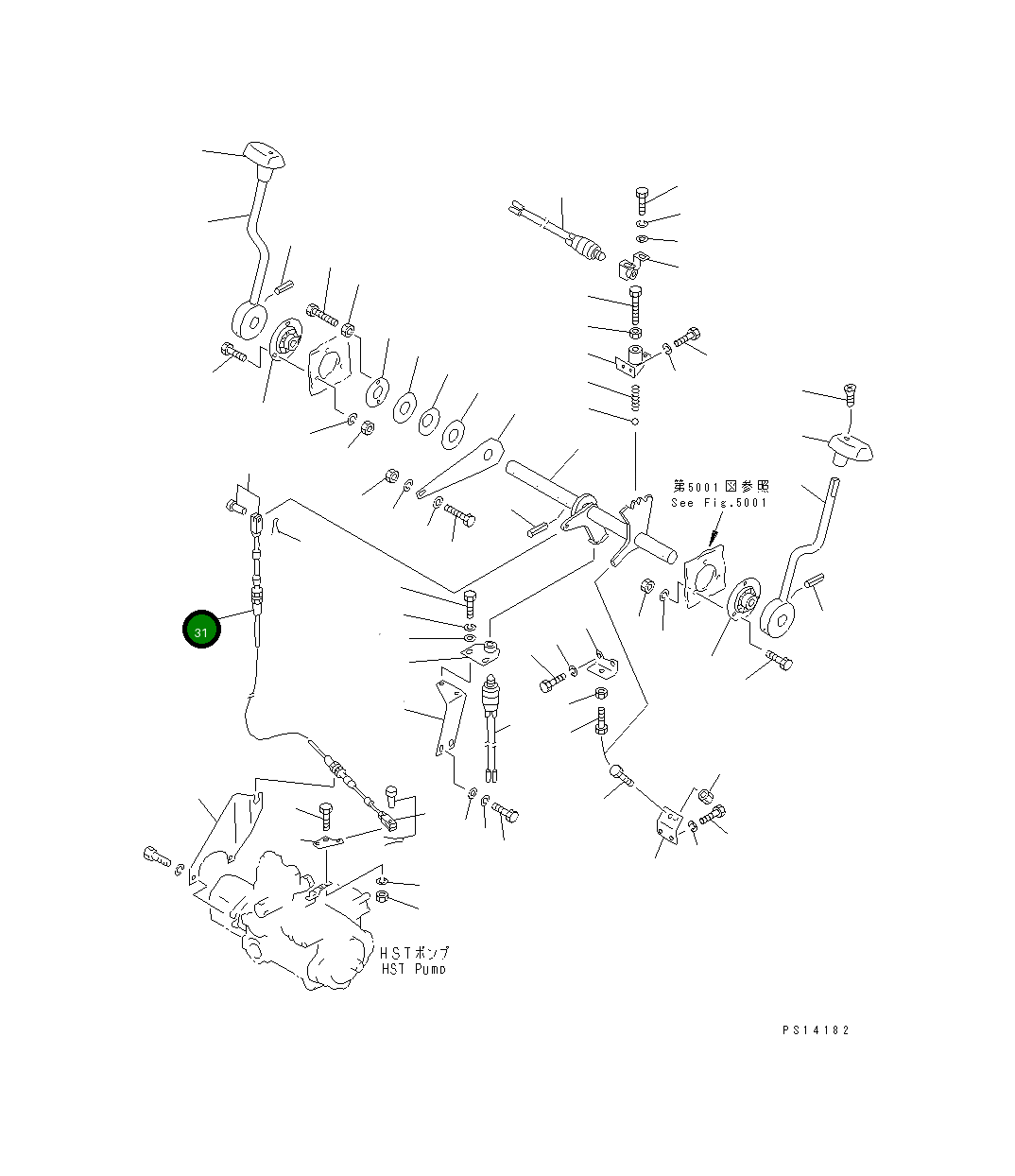 Провод 259-06-62270 Komatsu