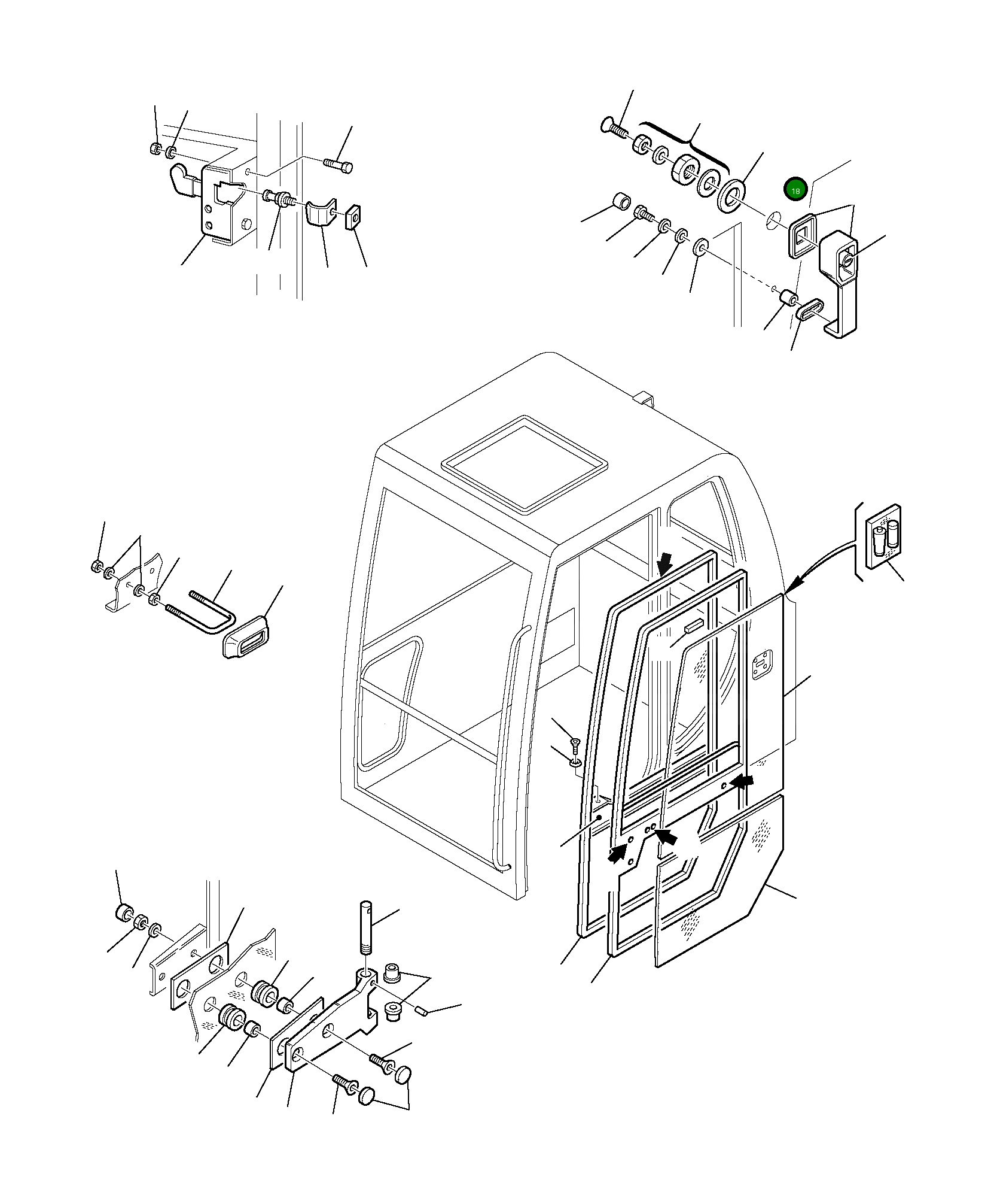 Прокладка 21D-54-13272 Komatsu