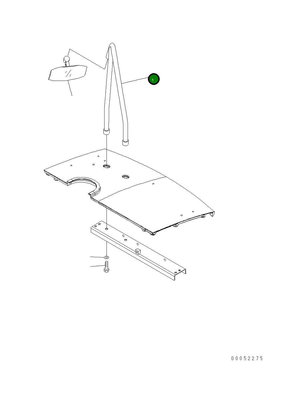 Стойка 423-54-H5410 Komatsu