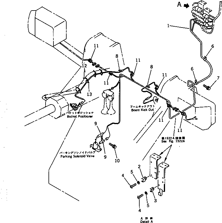 Провод 425-06-12350 Komatsu