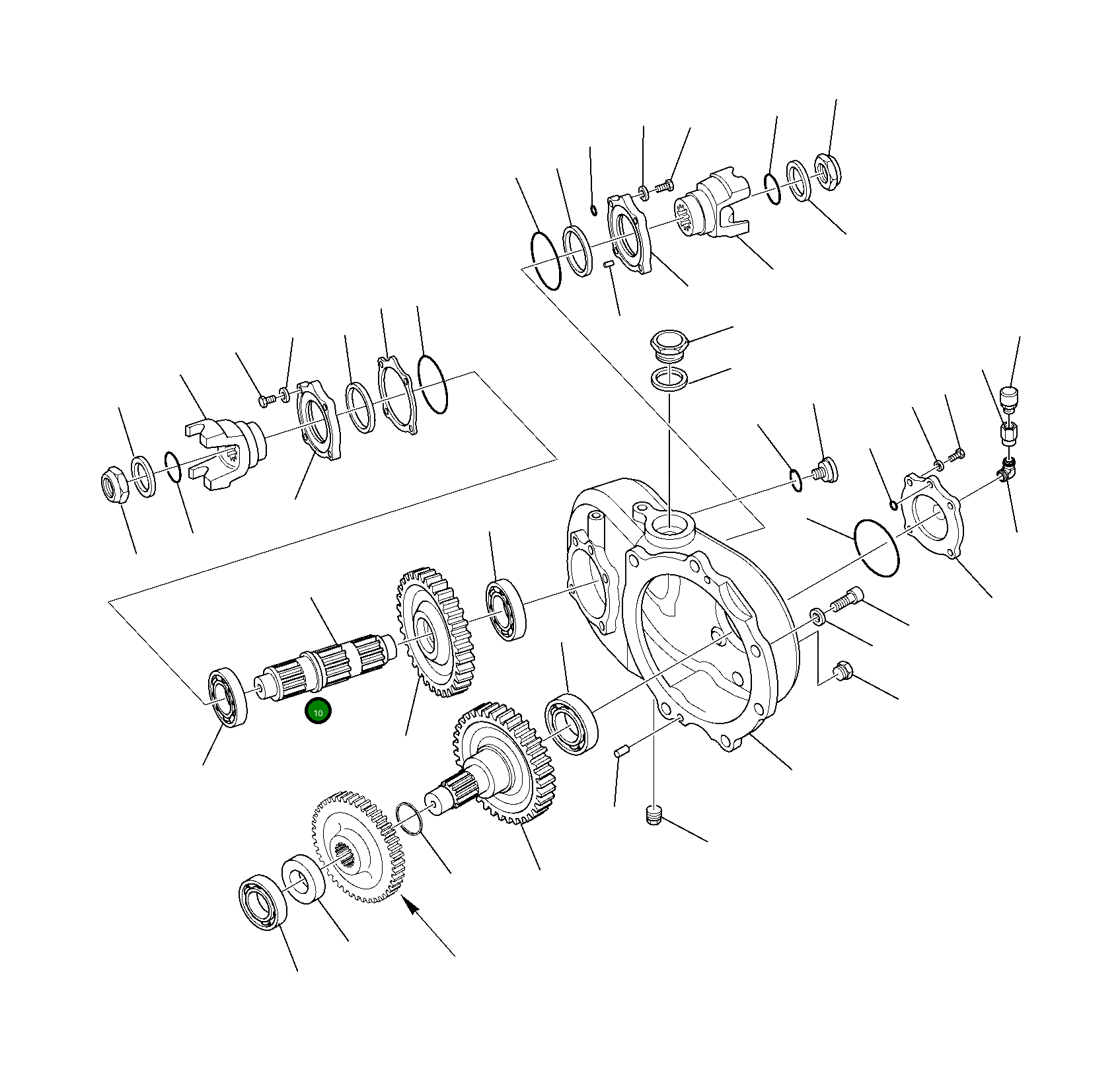 Прокладка DG4206237 Komatsu