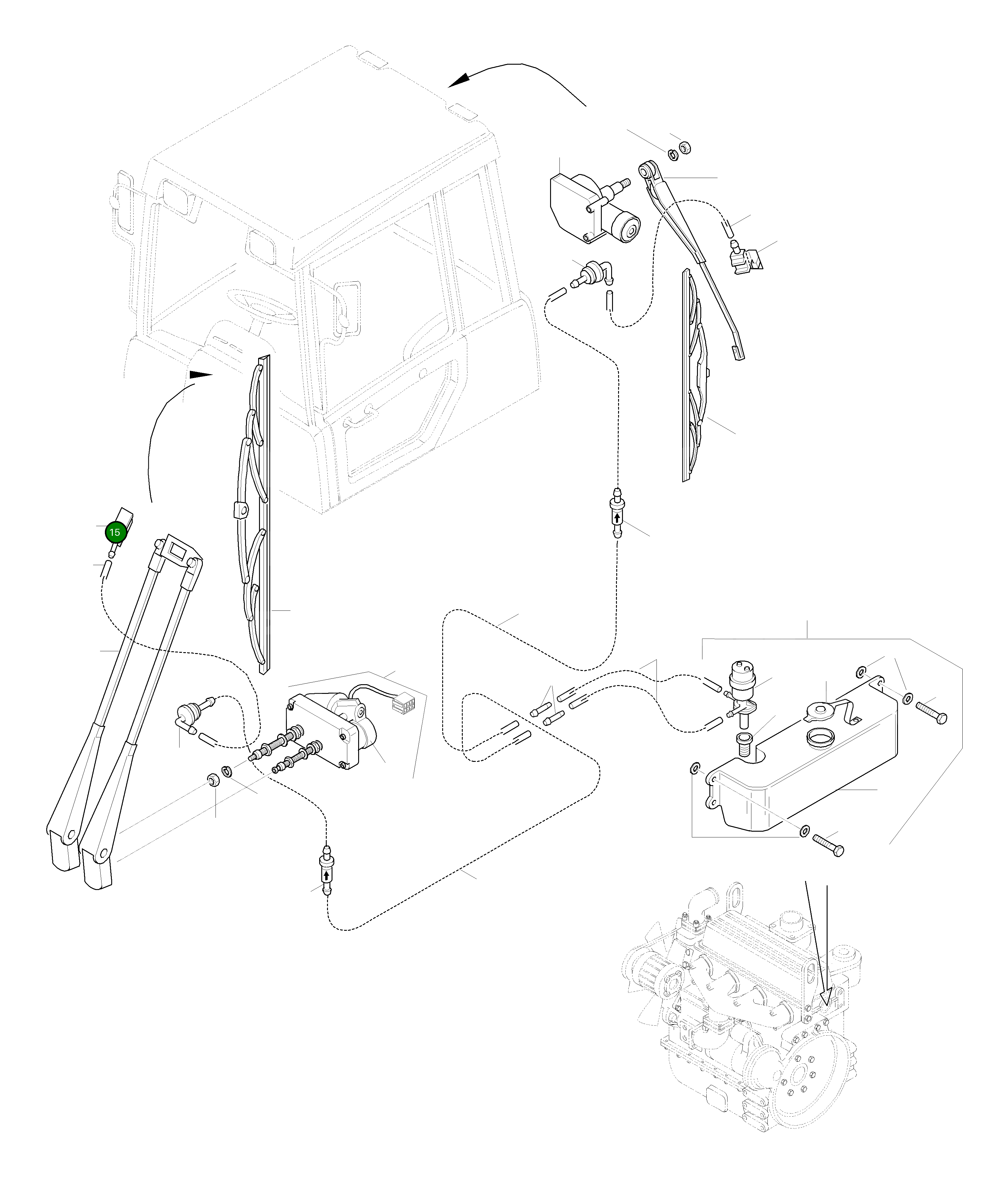 Распылитель 42U-07-H0P10 Komatsu