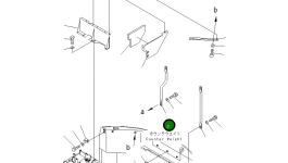 Стойка 22U-54-11810 Komatsu