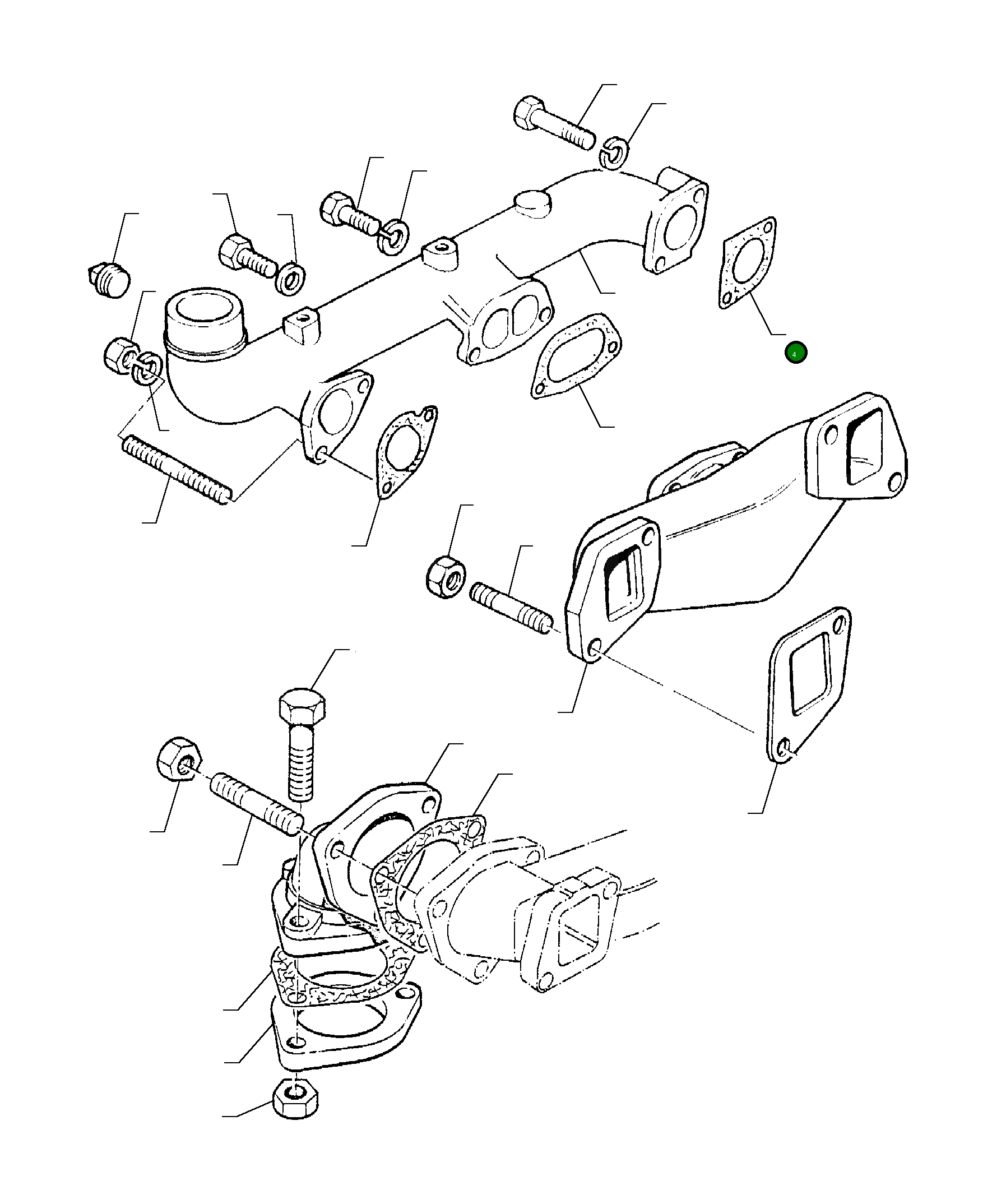 Прокладка P36862131 Komatsu