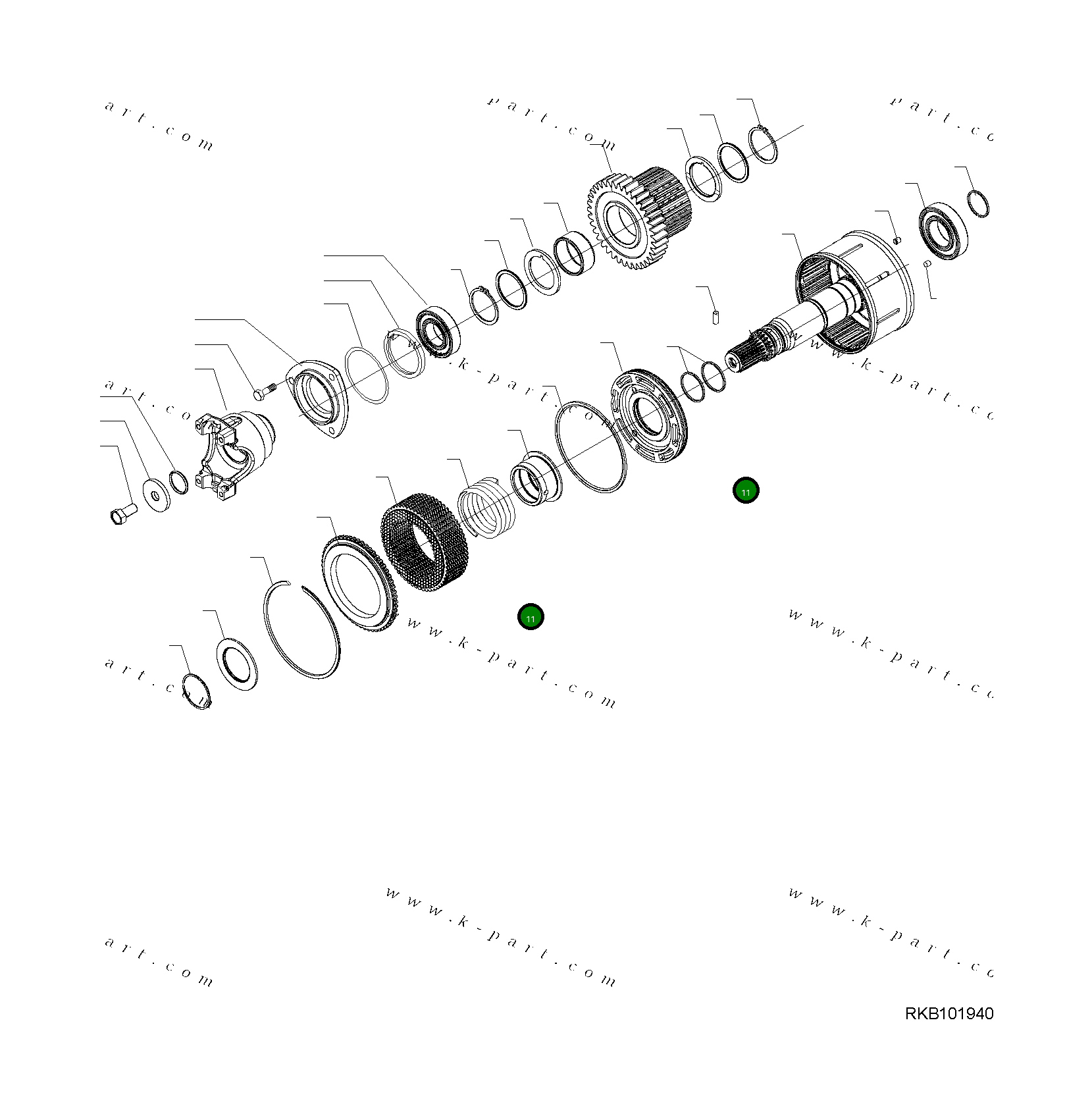 Проставка CA0413375 Komatsu