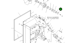 Проставка 209-03-12210 Komatsu