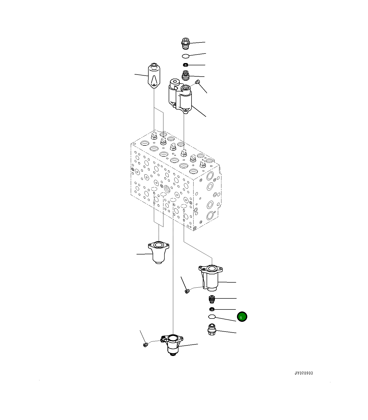 Поршень 723-46-17120 Komatsu