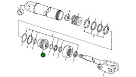 Сальник 1261 114 H1 Komatsu
