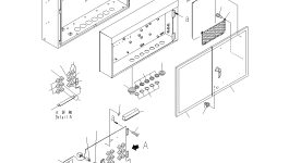 Панель 8295-06-1141 Komatsu